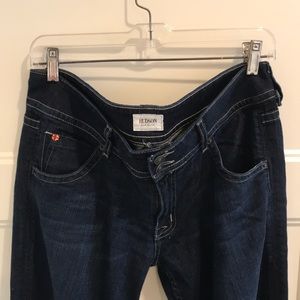 hudson bootcut dark blue jeans